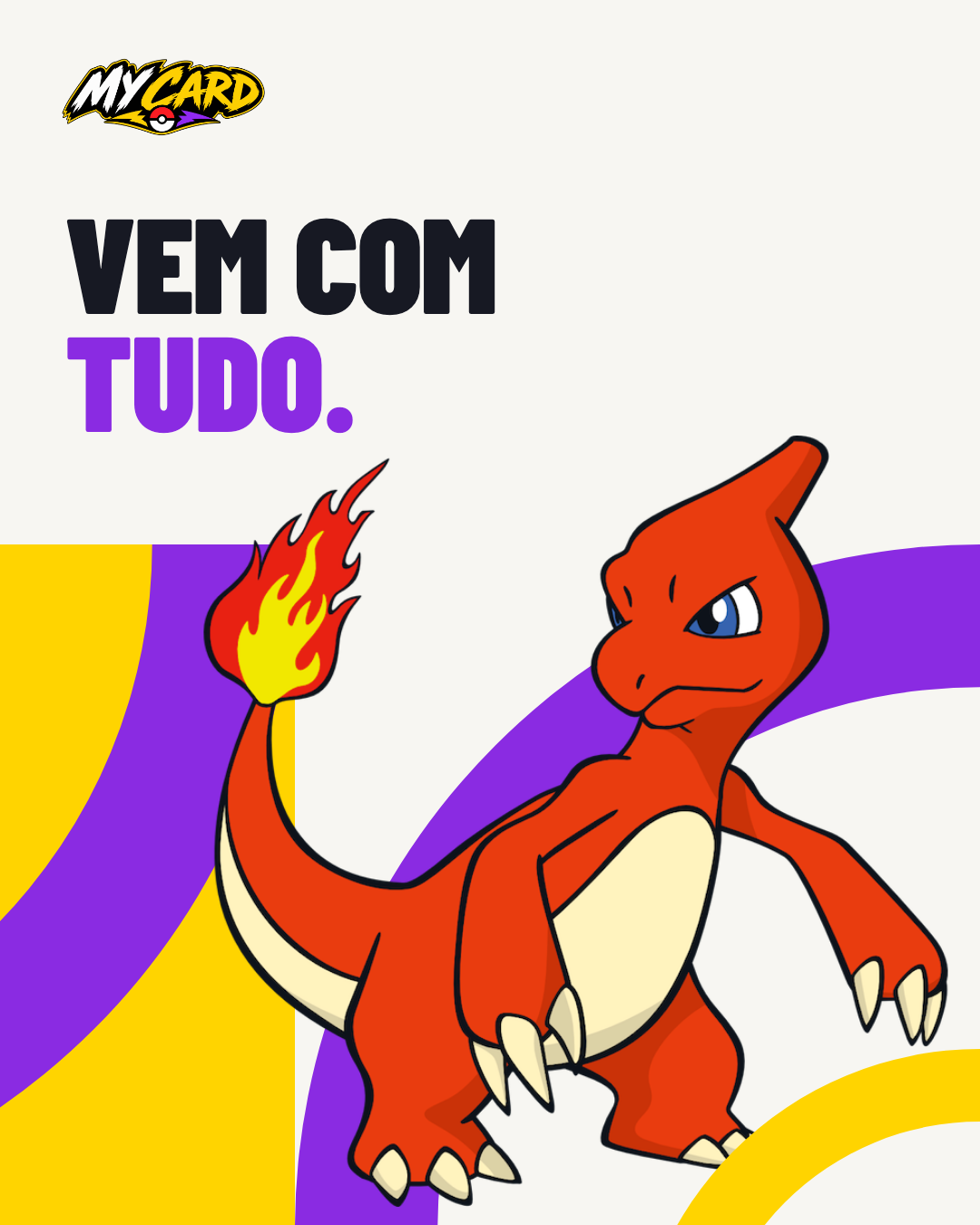 Composição My Card com personagem e Órbita